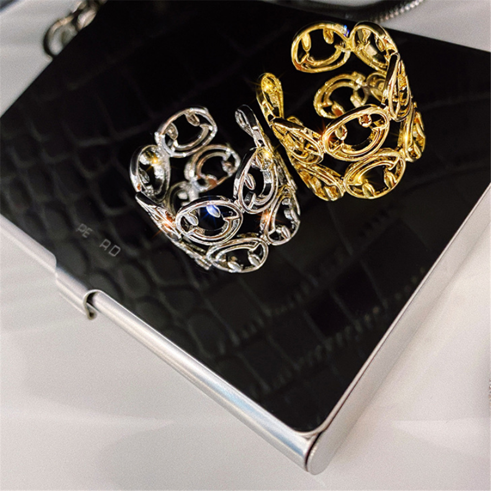 Yellow Gold Smile Adjustment Rings