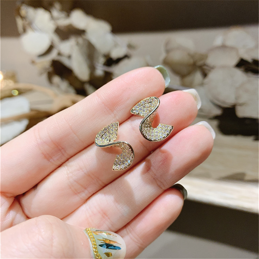 Cubic Zirconia Studs Earrings
