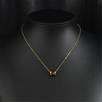 Monogram Statement Pendant Necklaces