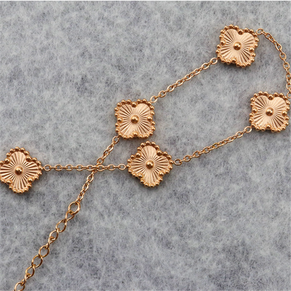 Vintage Gold Plated 3D Floral Bracelets