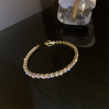 Minimalist Cubic Zirconia Beaded Bracelets