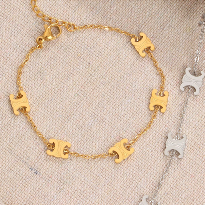 Minimalist Triomphe Charms Bracelets