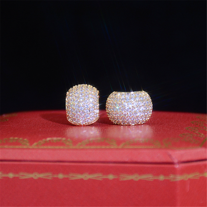 Minimalist Rhinestones Crystal Stud Earrings