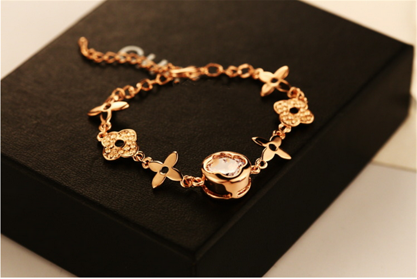 Minimalist Gold Plated Chain Bracelets