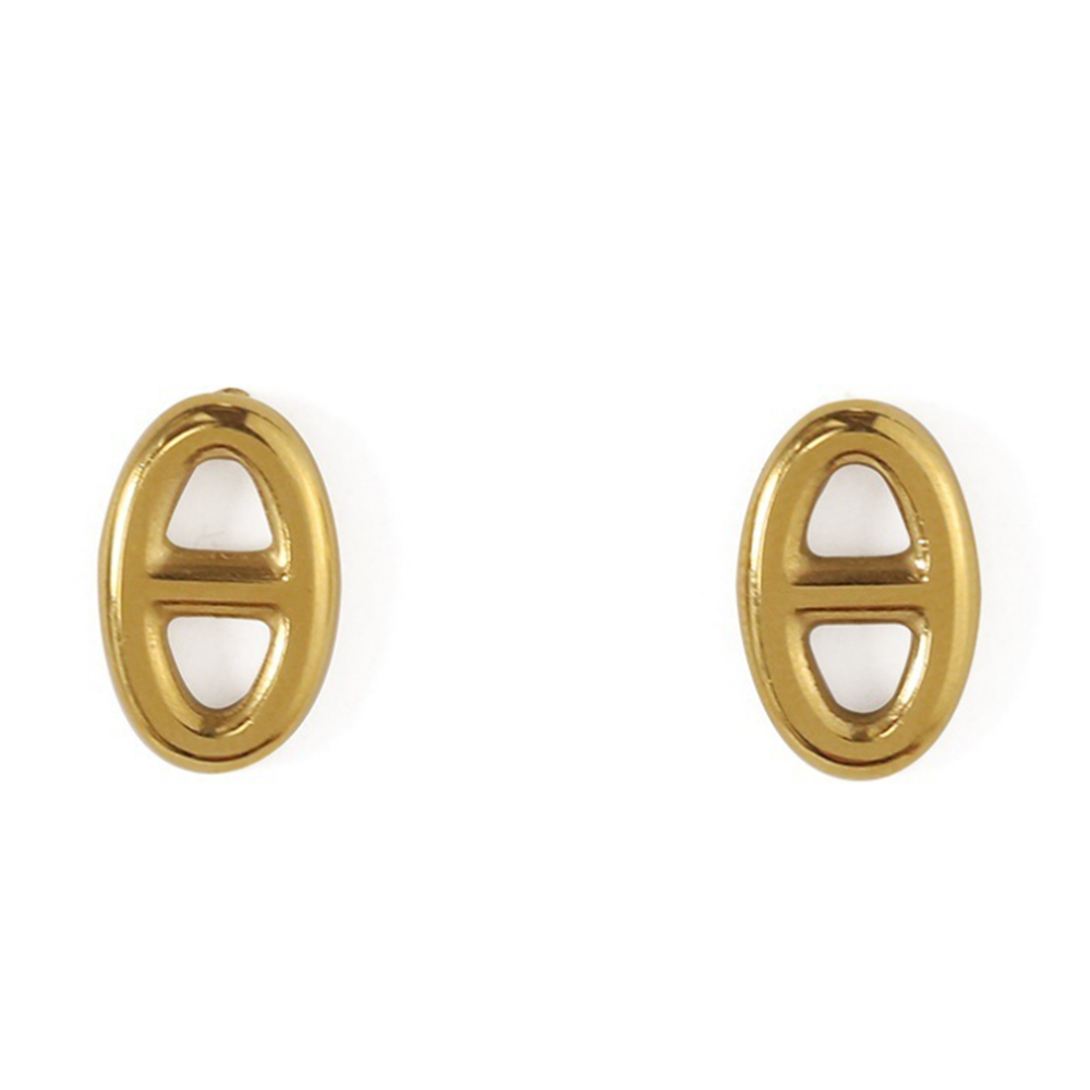 Minimalist Gold Plated Studs Earrings