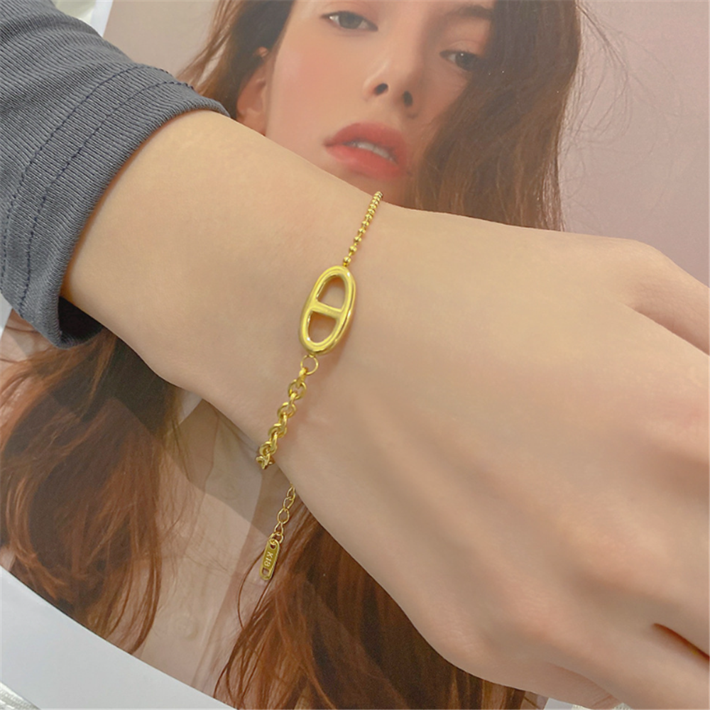 Classic Gold Plated Statement Bracelets