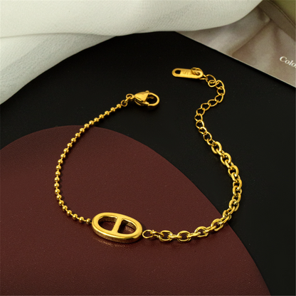 Classic Gold Plated Statement Bracelets