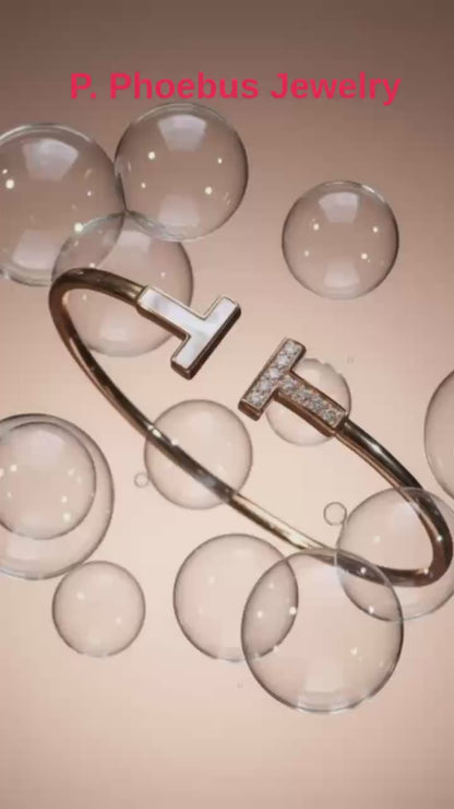 Rhinestones Crystal T Adjustment Adjustment Bracelets