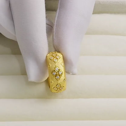 Minimalist Rigato Statement Adjustment Rings