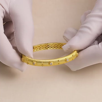 Minimalist Rigato Cuff Bracelets