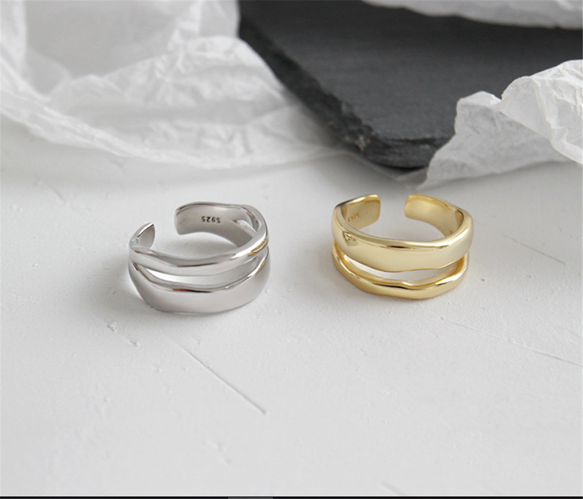 Minimalist Open Size Adjustment Rings