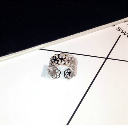 Lace Minimalist Hollow Out Ring