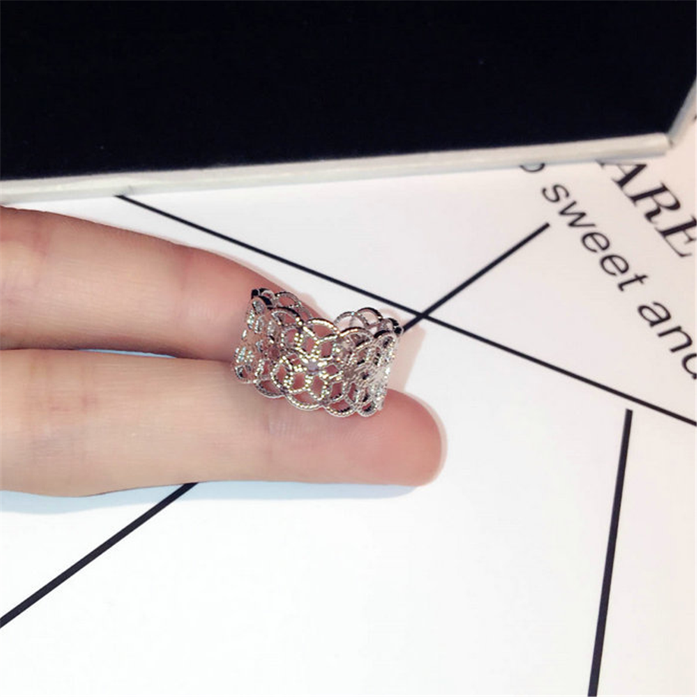 Lace Minimalist Hollow Out Ring